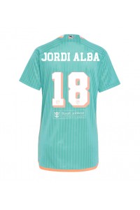 Fotbalové Dres Inter Miami Jordi Alba #18 Dámské Třetí Oblečení 2024-25 Krátký Rukáv